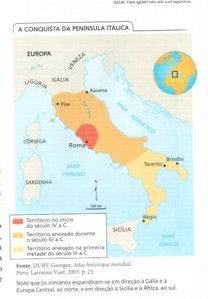 Conquista da Península Itálica
