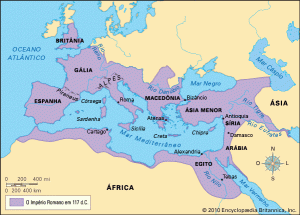 Extensão do império romano
